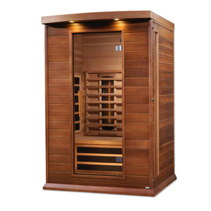 Maxxus Infrarotsauna für 2 Personen mit nahezu Null EMF
