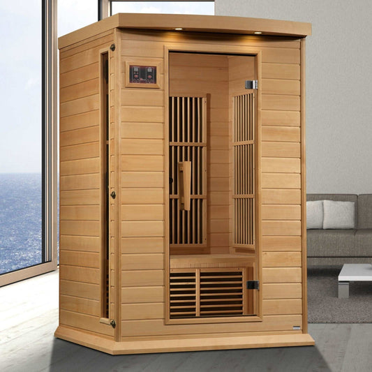 Maxxus Near Zero EMF 2-Personen-Ferninfrarotsauna