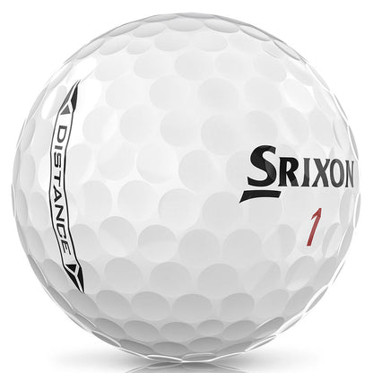 Srixon Distance Golfbälle – Weiß – 12er-Pack
